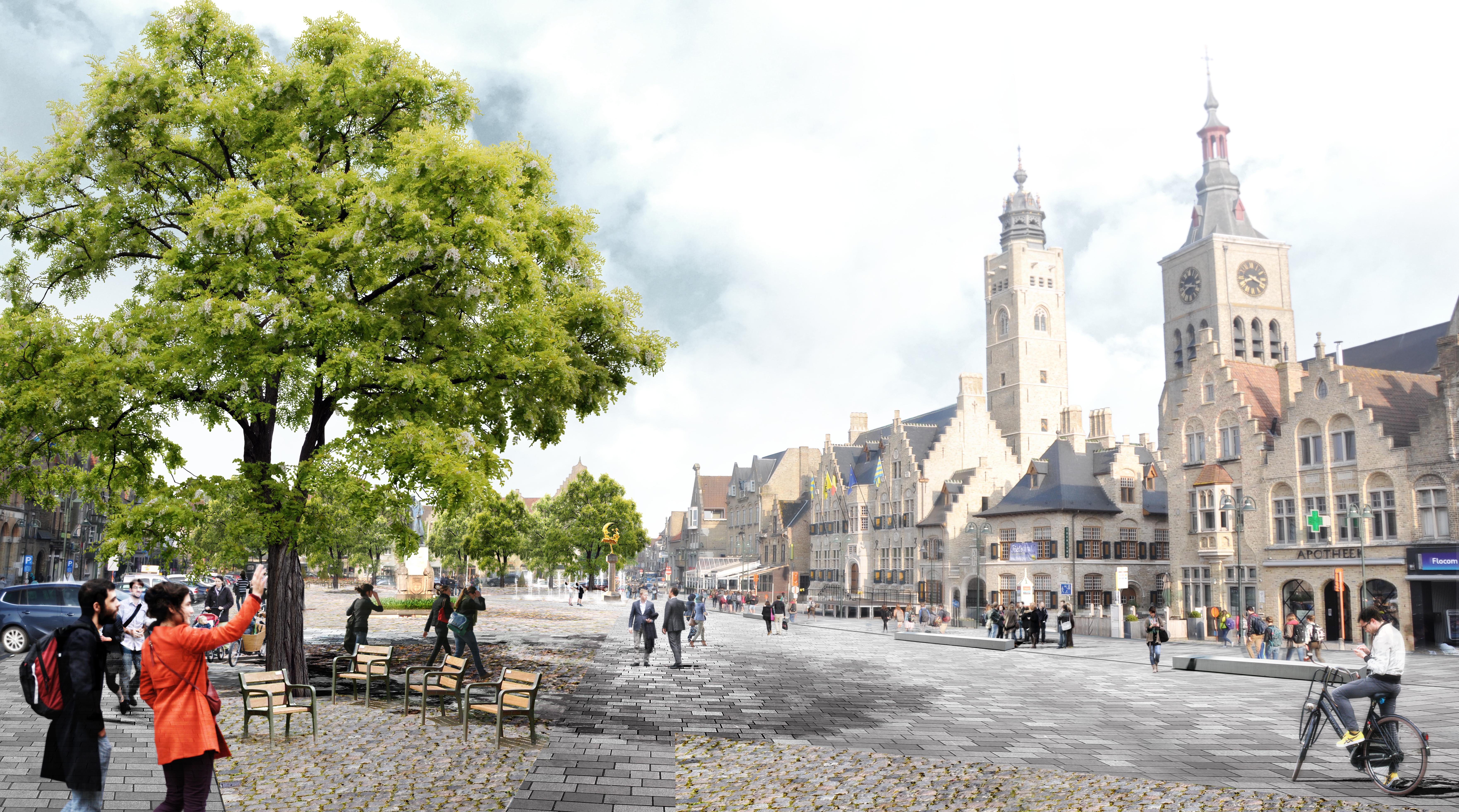 Beeld Grote Markt
