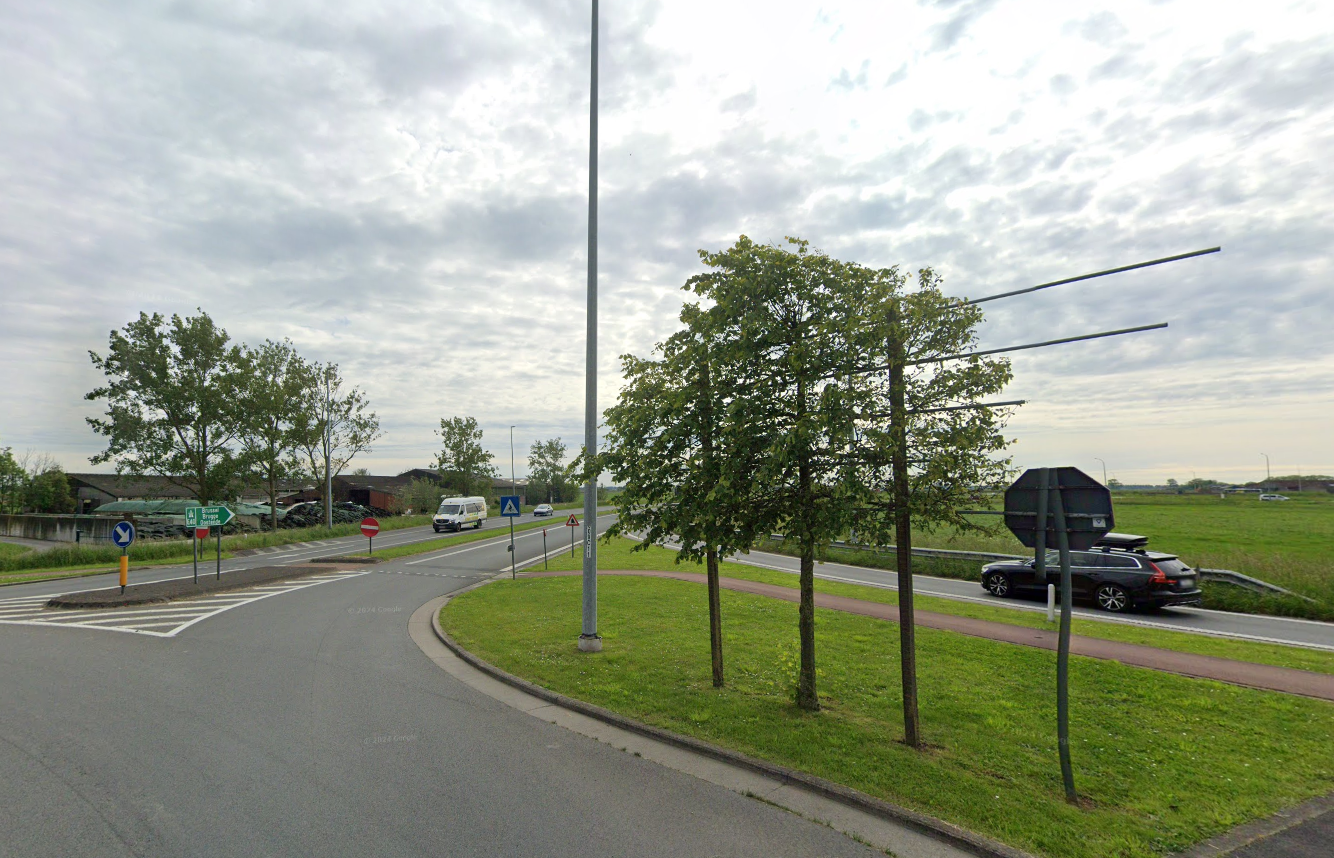 Oprit Nieuwpoort E40/A18