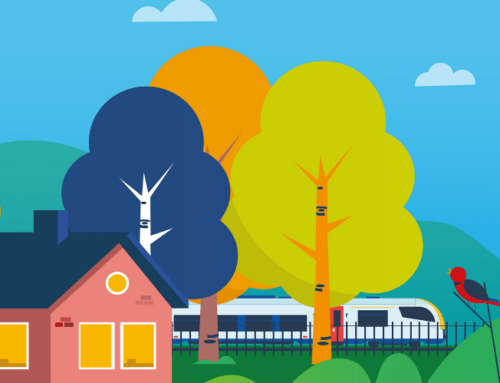 Snoei mee voor veiligheid als je vlak bij het spoor woont